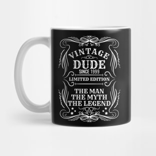 Vintage Dude 1999 Gift Mug